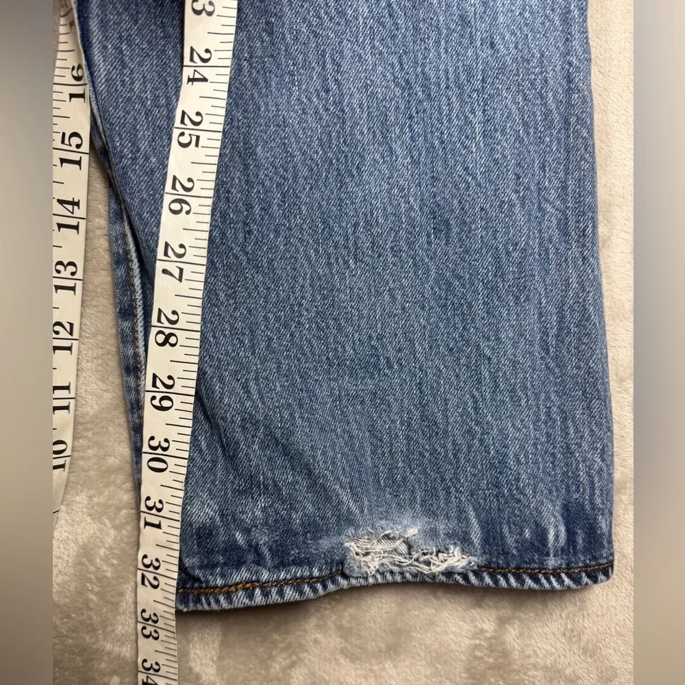 Levi’s Men’s 501 Original Fit 100% Cotton Button Fly Denim Blue Jeans Size 38